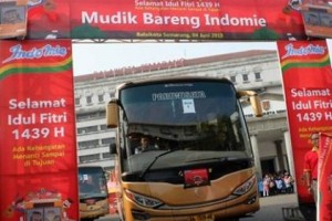 Pedagang mie mudik lebaran ke Kuningan